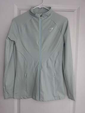 Gymshark Women's Training Full Zip-Up Jacket in Mint Green
